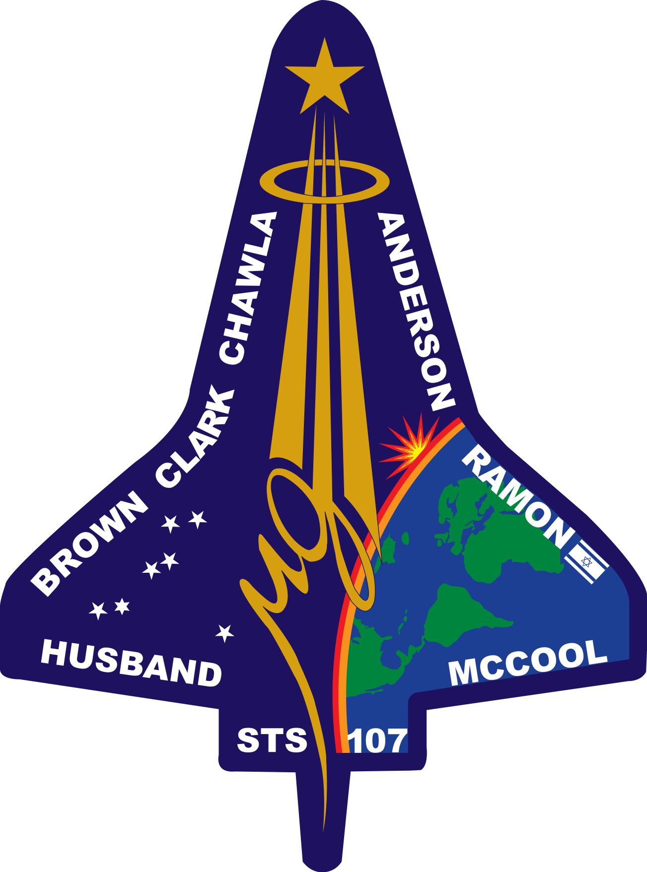 Sts 107 flight insignia